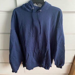 Hanes Navy Hoodie